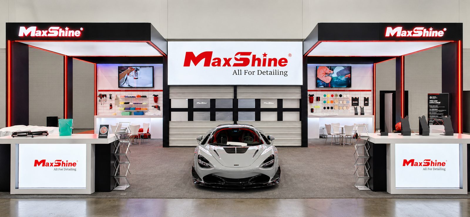 AMG Blog trade show exhibit by AMG
