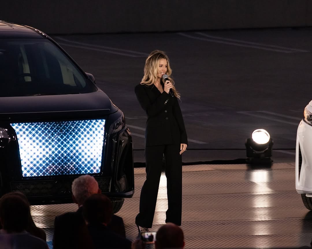 Faraday Future trade show exhibit by AMG