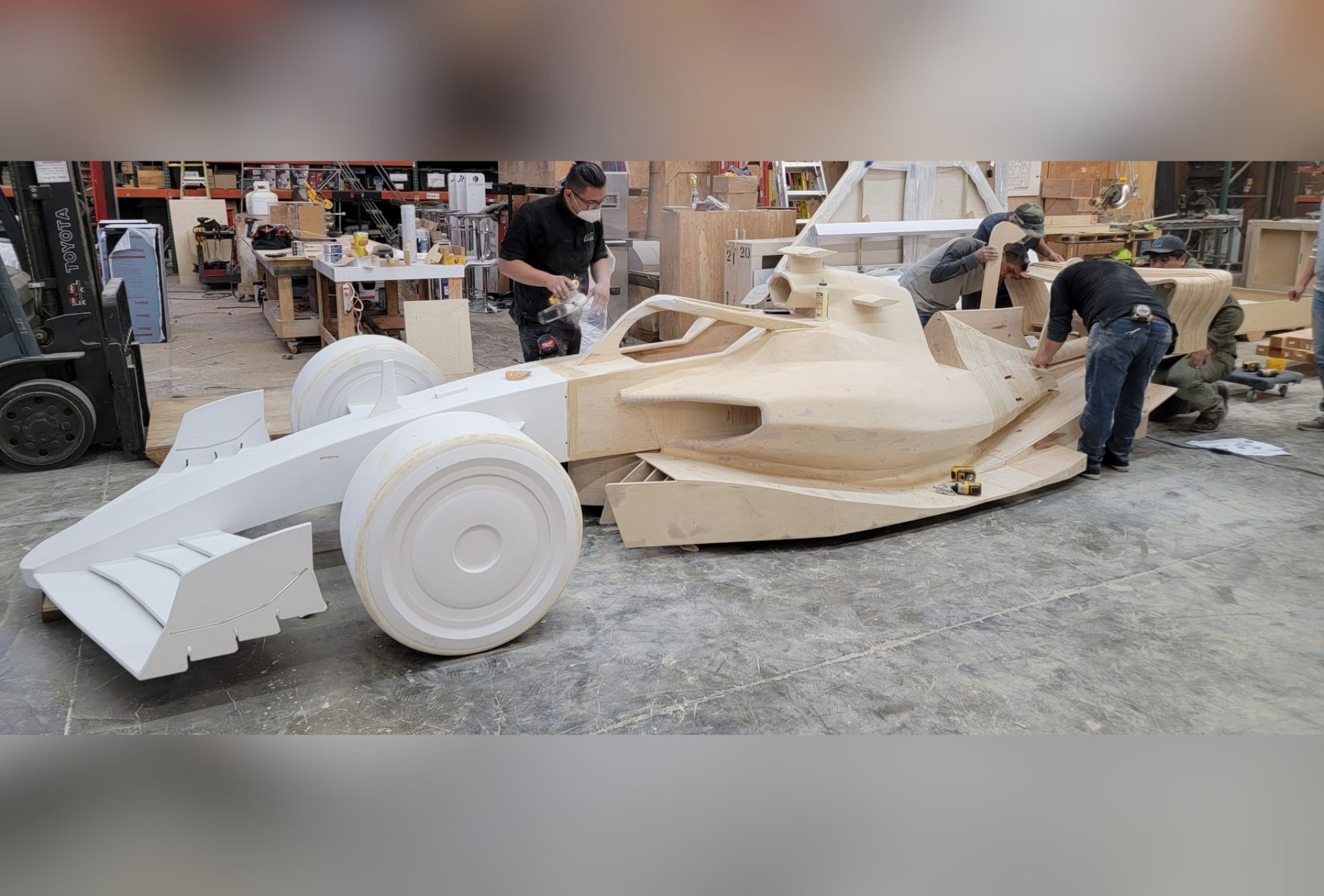 AMG trade show exhibit build
