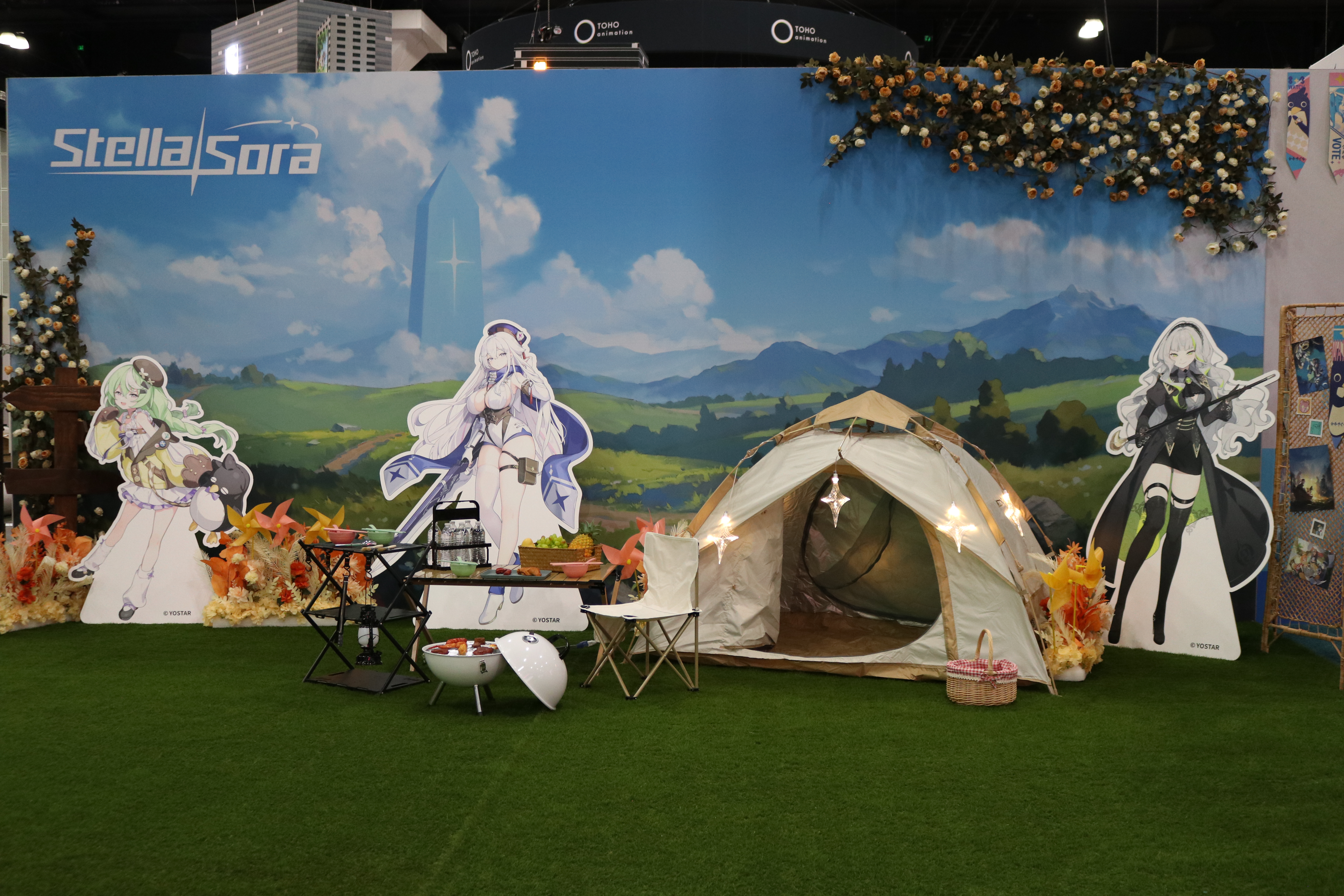 YOSTAR trade show exhibit by AMG