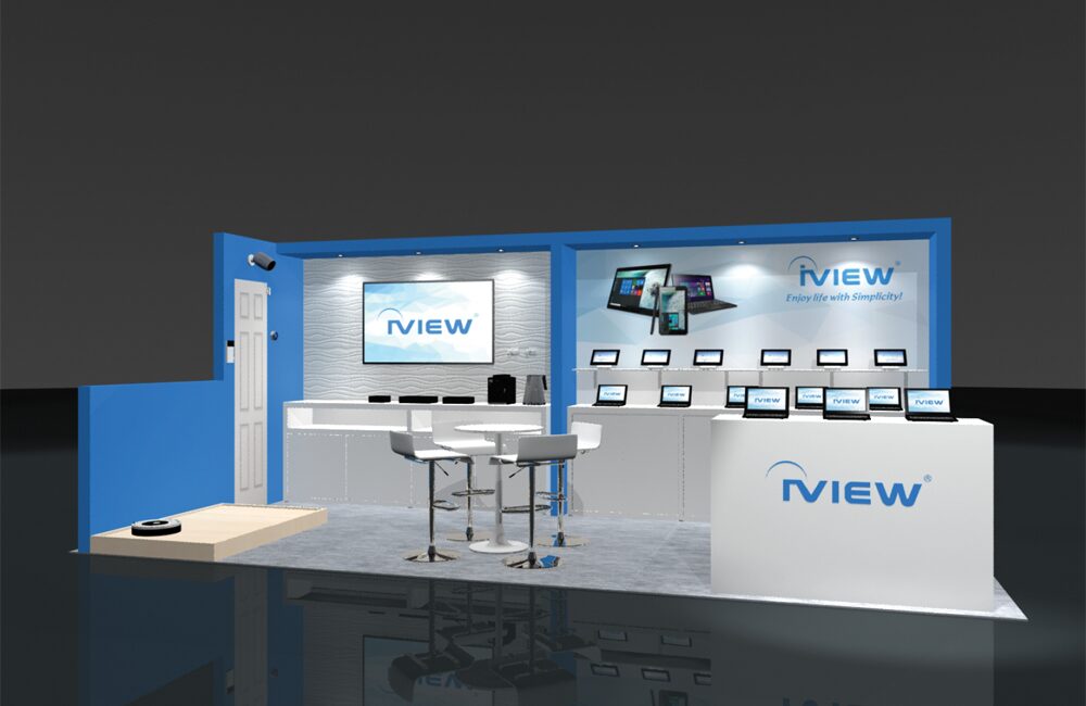 10×20 rental booth