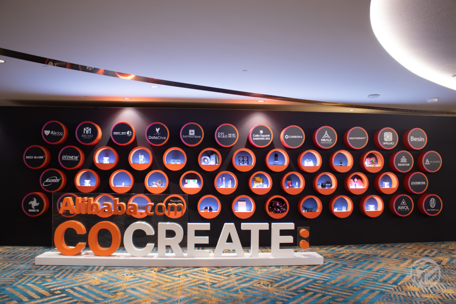 CoCreate 2023 with Alibaba.com Supplier Wall